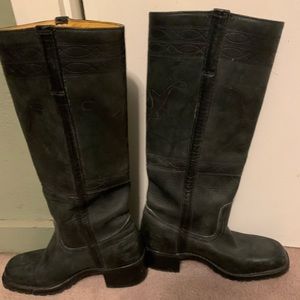 Authentic Frye campus boots